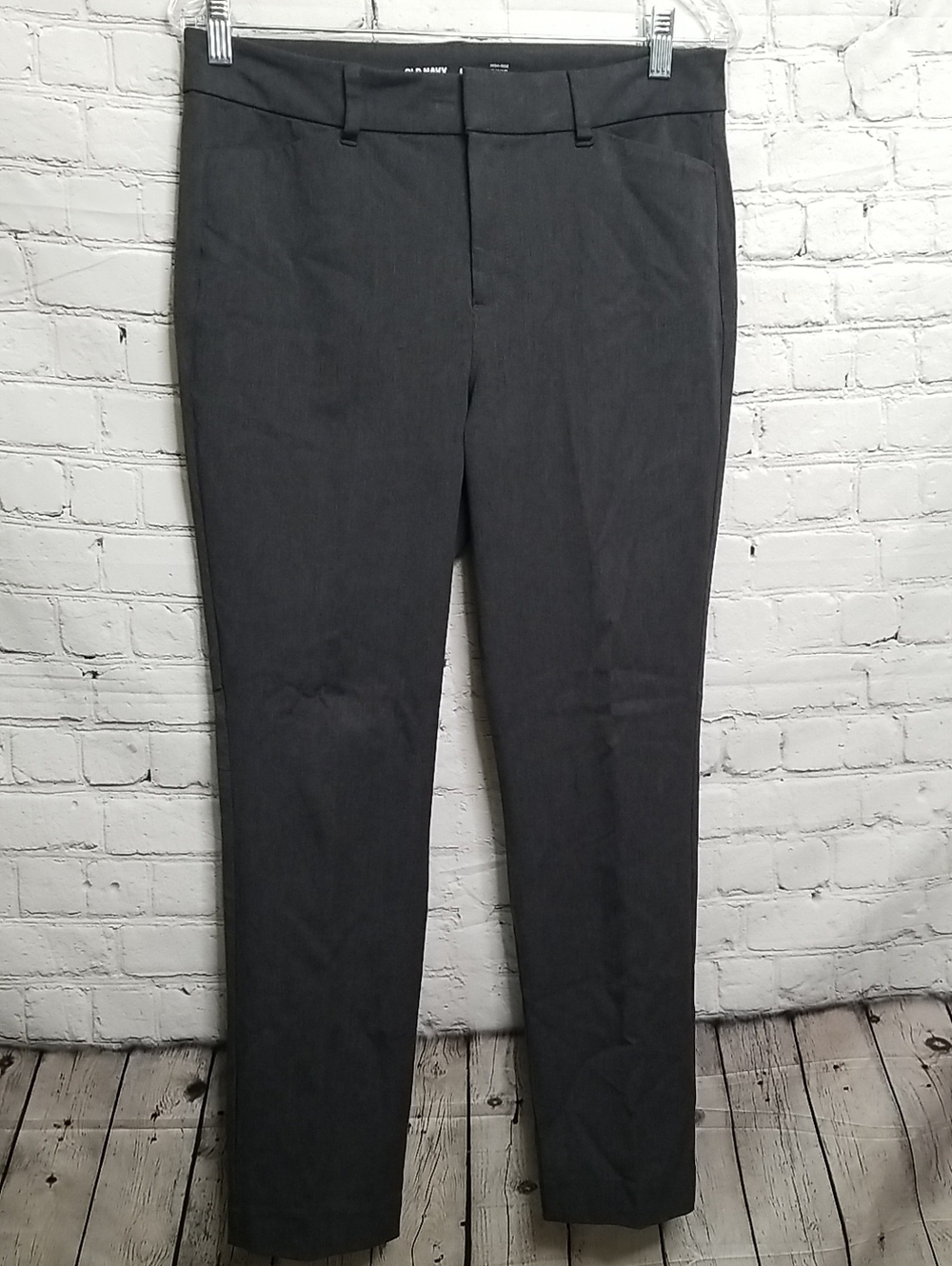 Old Navy Womens Pixie Ankle Pants Size 8 Dark Gray
